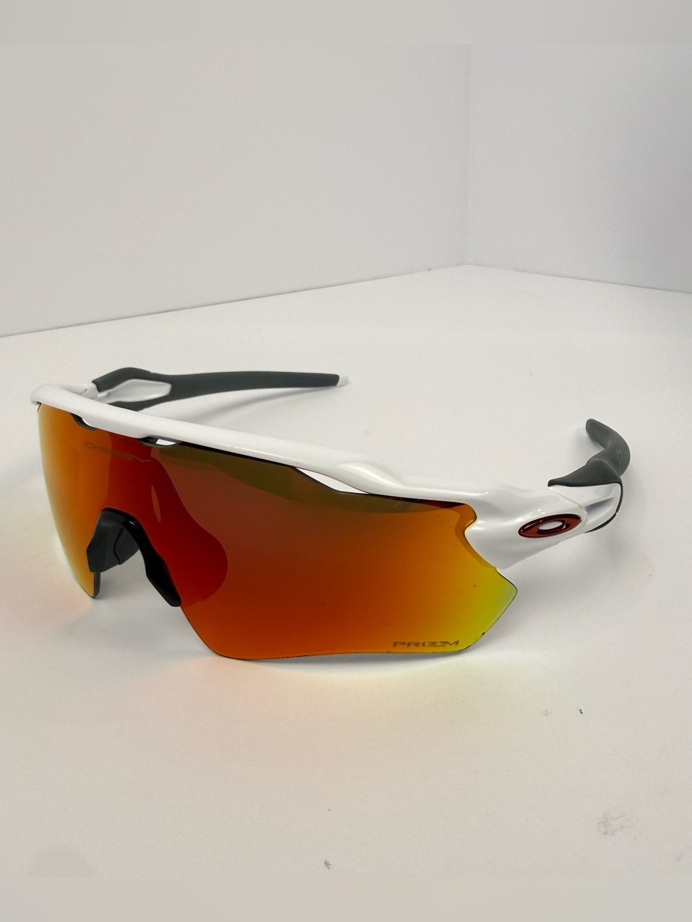Oakley Radar EV White Frames Red Polarized Lenses 128